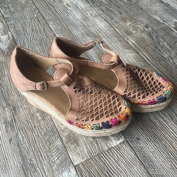 Mexican platform Huaraches, Size 26 - Picture 3 of 15